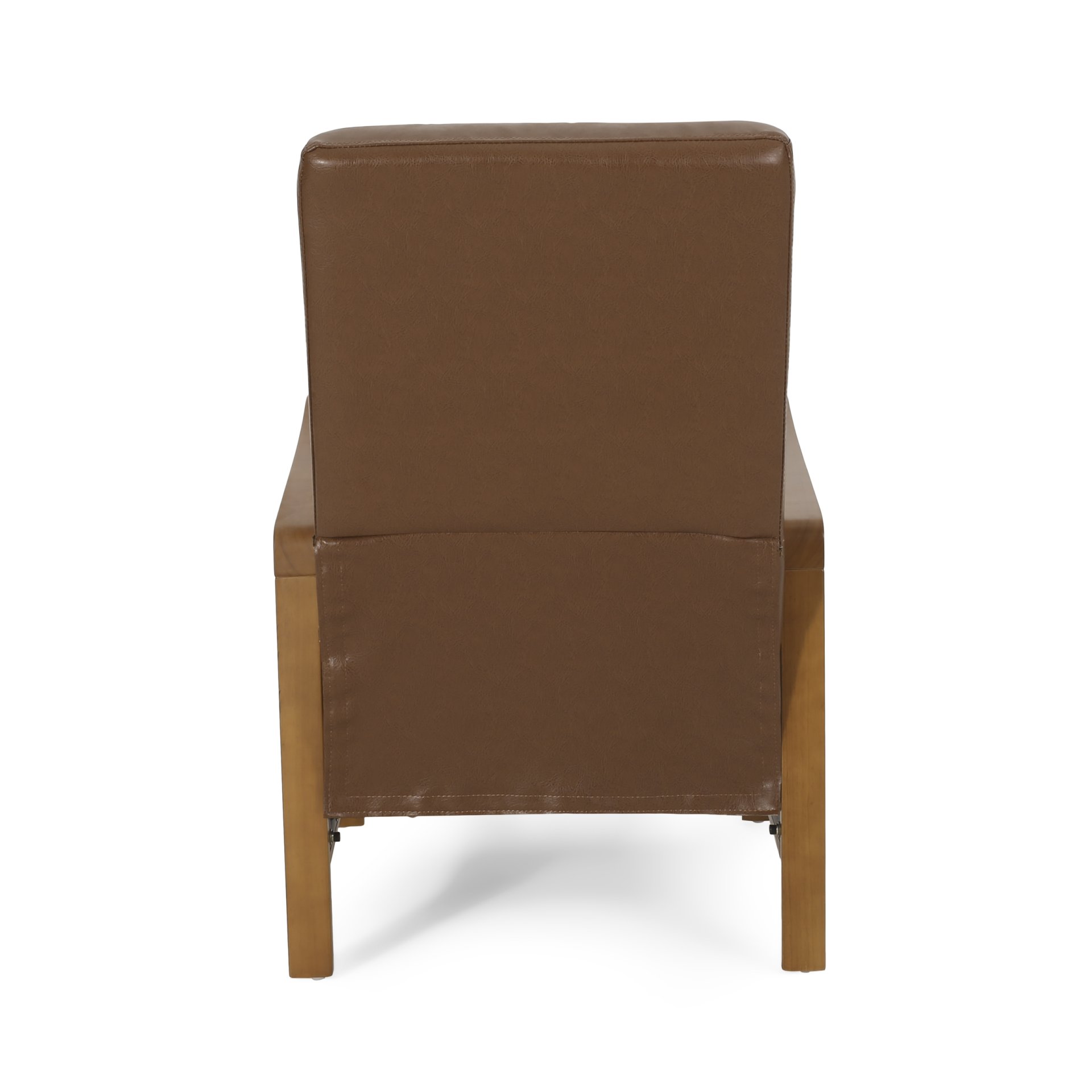 Manual Club Recliner - Light Brown - Image 15