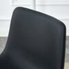 (Set of 2) Modern Minimalist Style Material Bar Stools, Suitable For Kitchen, Bar And Modern Home Design - Black - Image 16