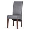 Avalon - Deluxe Parson Dining Chair (Set of 2) - Stone Gray - Image 3