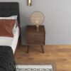 Caroline - Night Stand 2 Drawer - Dark Brown - Image 8