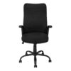 Office Chair, Adjustable Height, Swivel, Ergonomic Armrests, Mesh, Contemporary & Modern - Black - Image 2