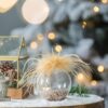 Christmas Ball Ornaments, Glass Decorative Hanging Ball Christmas Tree Ornaments, For Holiday Decorations (Set of 6) - Multi - Image 3