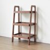 Premium Storage Organizer, 3-Tier Beech Shoe Rack For Entryway, Living Room - Walnut - Image 5