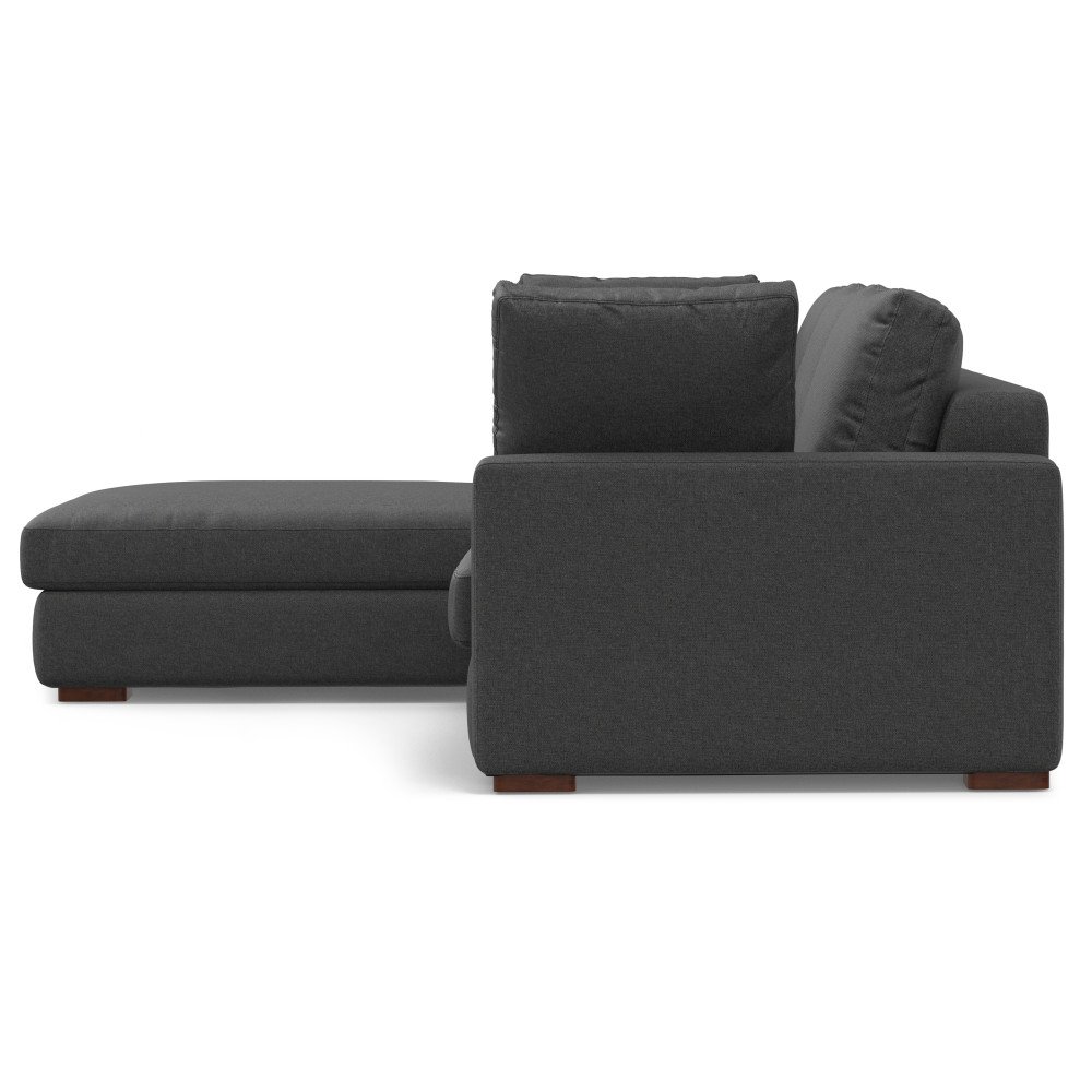 Charlie - Deep Seater Left Sectional Sofa - Gray - Image 8