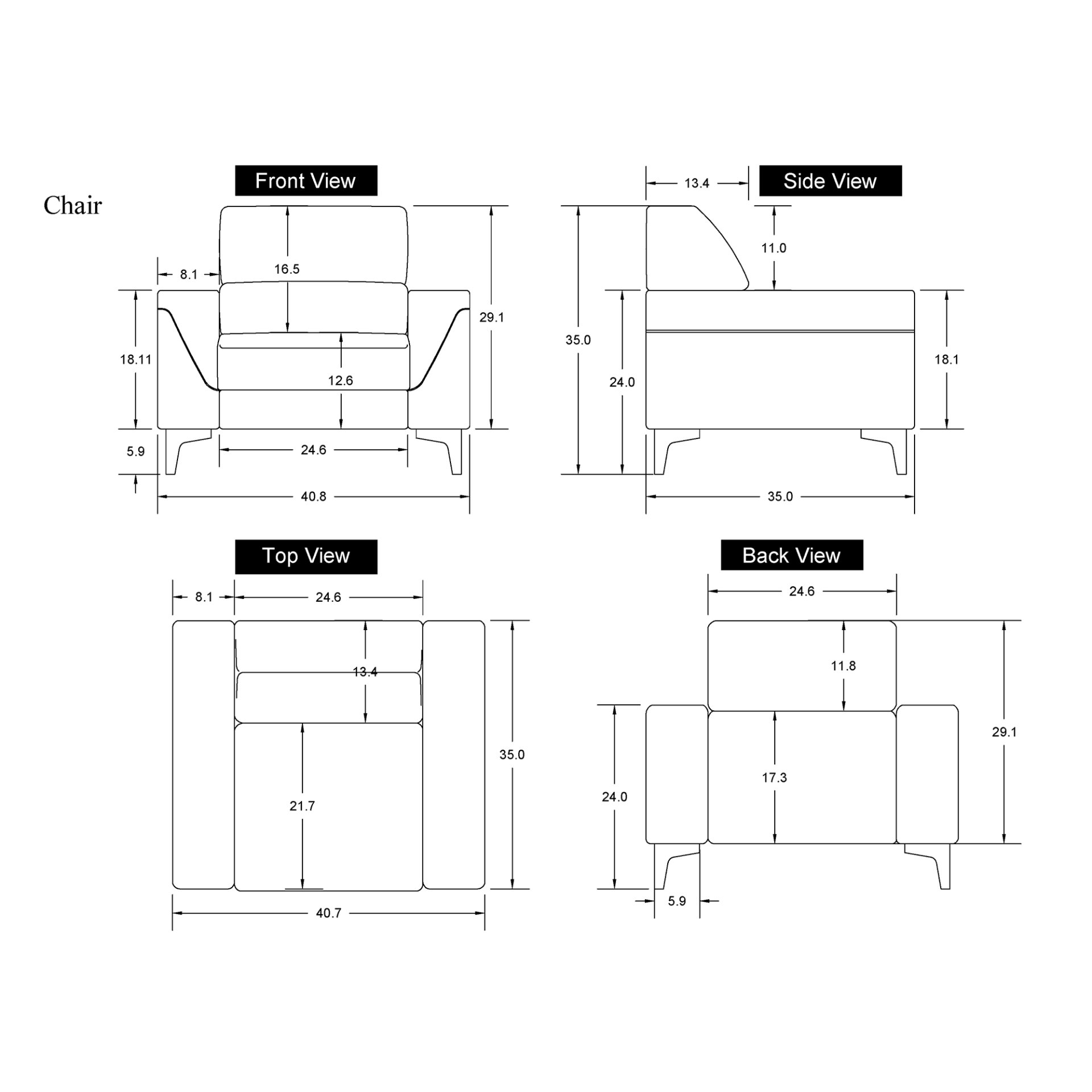 Creta - Chair - Light Gray - Image 3