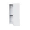 Polygon - Corner Wardrobe - White - Image 5