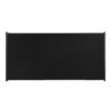 Modern Rectangle Coffee Table With 4 Drawers And 2 Display Shelves, Tempered Glass For Living Room - Black - Image 19