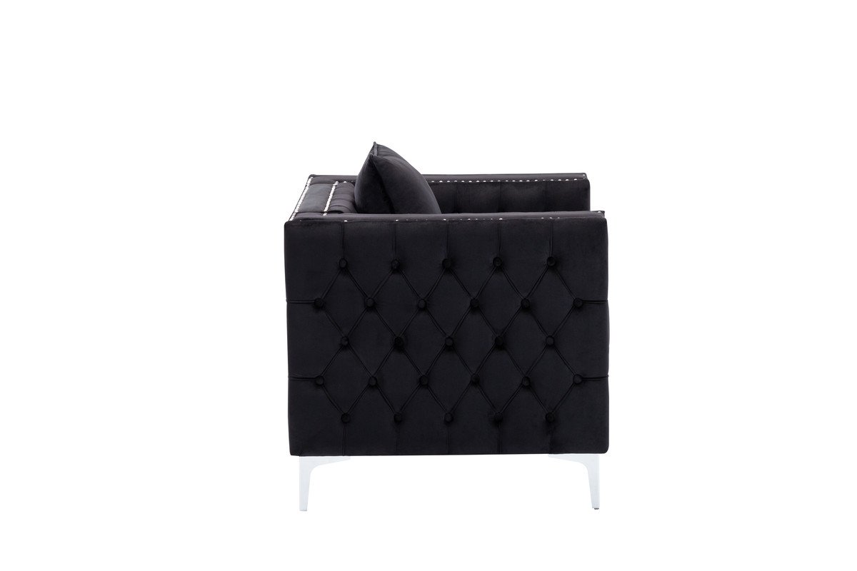 Lorreto - Chair - Black - Image 3