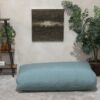 Kasper - Water Resistant Lounger Bean Bag With Foam Filling - Teal - Image 4