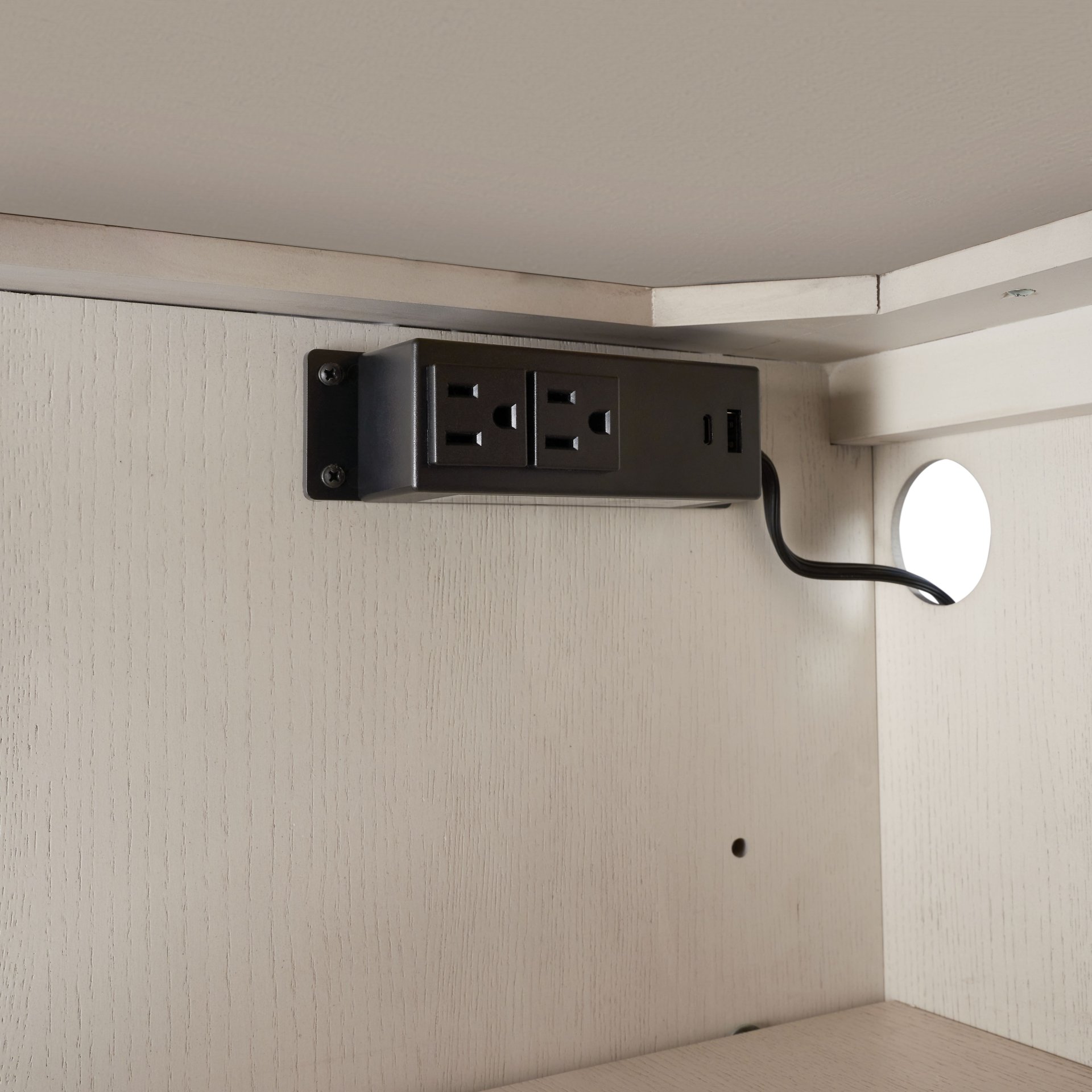 Server With Metal Base - White - Image 4