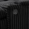 Convertible Loveseat Sofa With Storage, USB Ports, Cup Holders - Black - Image 14