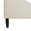 Aspen - King Vertical Tufted Headboard Platform Bed Set - French Beige - Image 4