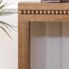 Rustic Manufactured Wood Console Table With Beaded Accent - Antique Natural / Natural Wood / Natural Wood Wash - Image 6