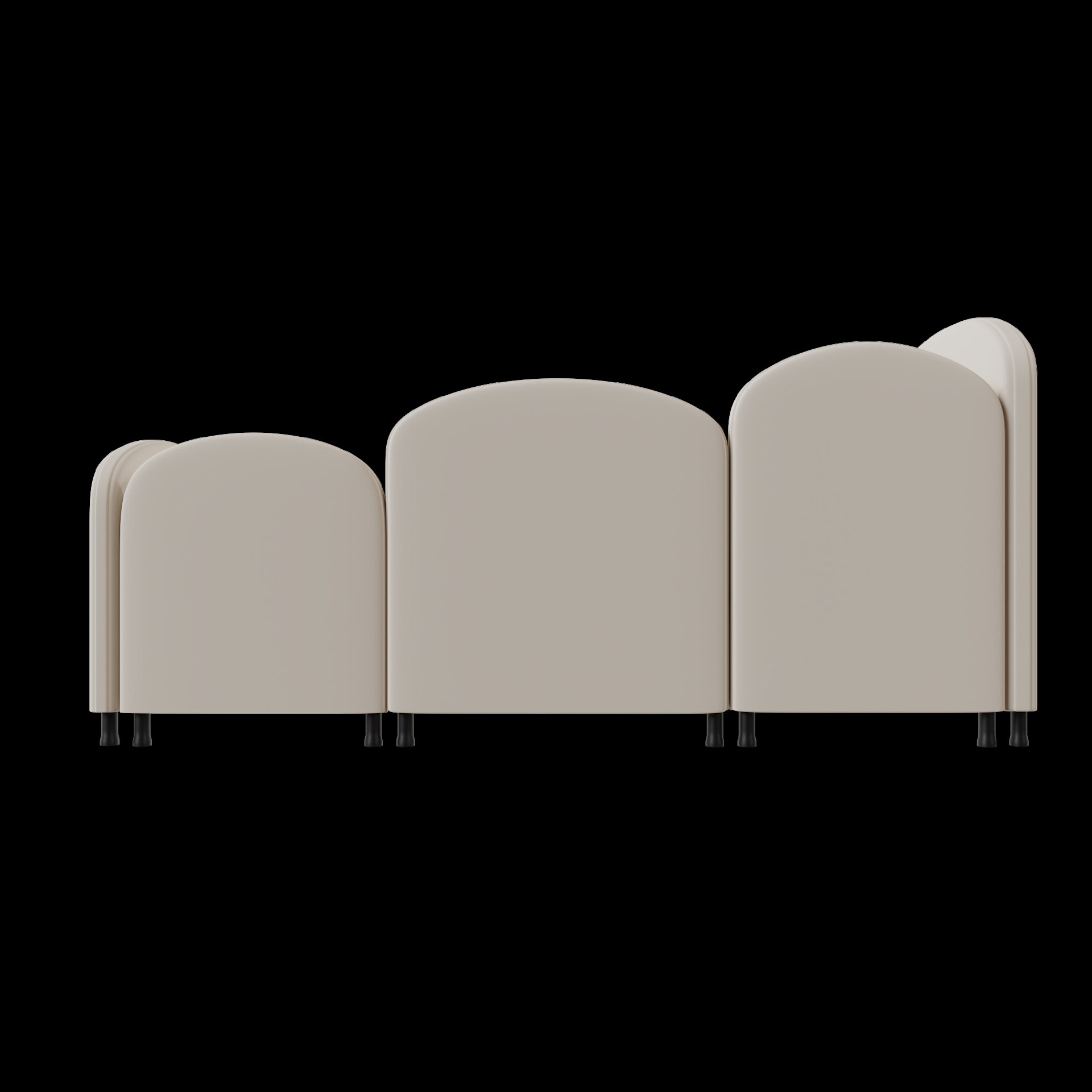 Modern Upholstered Daybed With Twin Size Bed Frames And Storage - Beige - Image 17