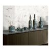 Diamond Natural Marble Living Room Accessories Set, Luxury 7 Pieces Genuine Marble, Real Marble - Green - Image 2