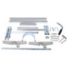 Portable Chainsaw Mill Aluminum Steel Planking Lumber With Adjustable Milling Bar 14 To 24" - Silver - Image 2