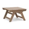 Sedona - Outdoor Side Table With Open Slat Design - Gray - Image 5