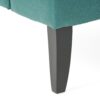Nicole - French Style Upholstered Loveseat With Tufted Backrest - Teal - Image 11
