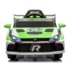 12V4A 20W*2 One Button Start, Forward And Backward, High And Low Speed, Music, Front Light, Power Display, Two Doors Can Open, 2.4G R / C, Seat Belt Four Wheel Absorber Kids Ride On Car - Green - Image 14