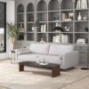 Anthony - Pillow Back Sofa - Light Gray - Image 2