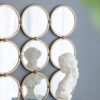 Contemporary Decorative Mirror With Mininalist Style For Bedroom, Liveroom & Entryway - Champagne - Image 4