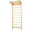Swedish Ladder, Stall Bars Set For Physical Therapy & Gymnastics - Natural - Image 7
