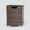 Rattan Propane Tank Cover Gas Bottle Cover Outdoor Wicker Gas Cylinder Cover - Brown - Image 3