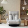 Adjustable Head And Waist Game Chair, Lounge Chair 360 Degree Rotatable - Gray - Image 23