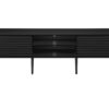 TV Stand, Media Entertainment Center, Storage Cabinet, Console, Storage Shelves, Bedroom, Living Room, Contemporary, Modern - Black - Image 4