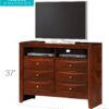 Marilla - Media Chest - Cherry - Image 2