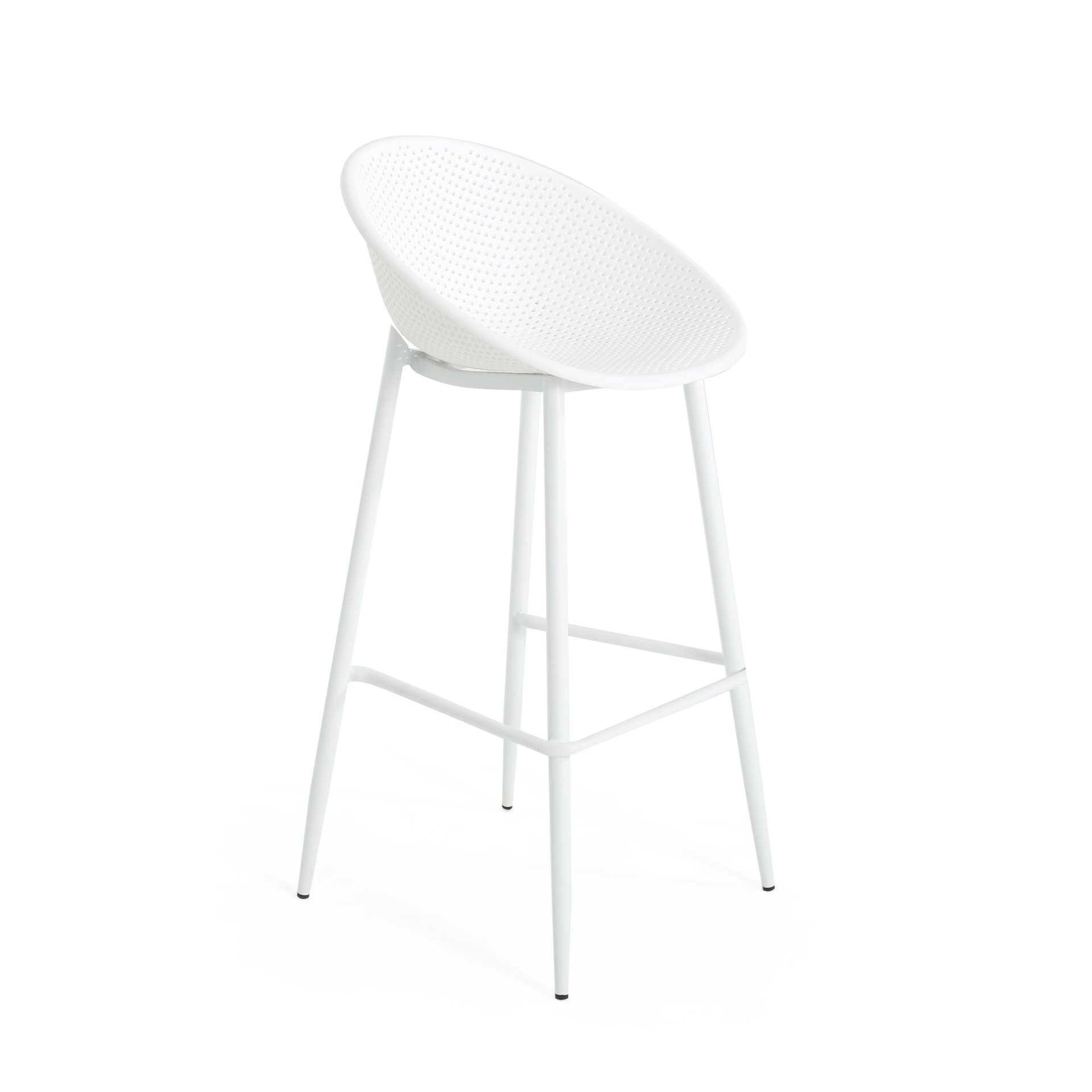 Gable - Barstool (Set of 2) - White - Image 5