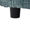 Multifunctional Chenille Recliner With Storage And Phone Bracket For Small Spaces - Lake Blue - Image 15