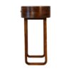 Round Coffee Table - Chestnut - Image 4