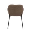 Daniella - Contemporary Dining Chair (Set of 2) - Black / Espresso - Image 5
