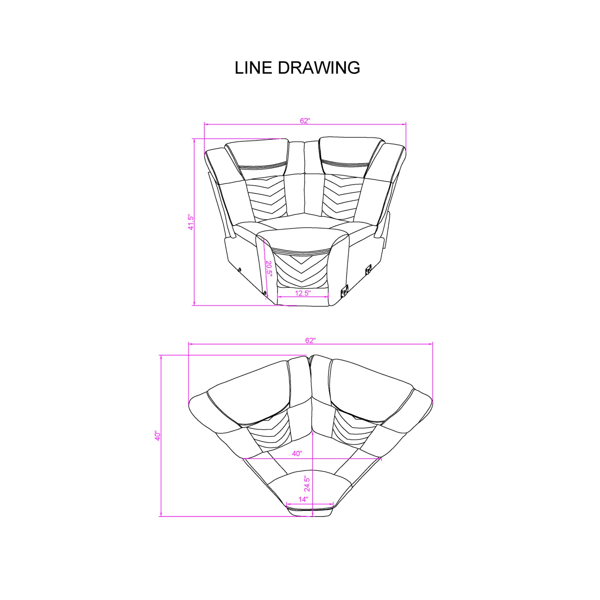 Raize - Sectional - Ash - Image 8