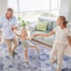 Maval - 4' X 6' Washable Area Rug - Blue - Image 5