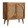 Close Knit Leaf Cabinet - Oak - Image 4