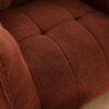 Soft Bean Bag Chair With High Resilient Foam (Chips) - Red / Brown - Image 11