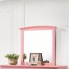 Elegant Wall Mirror - Pink - Image 5