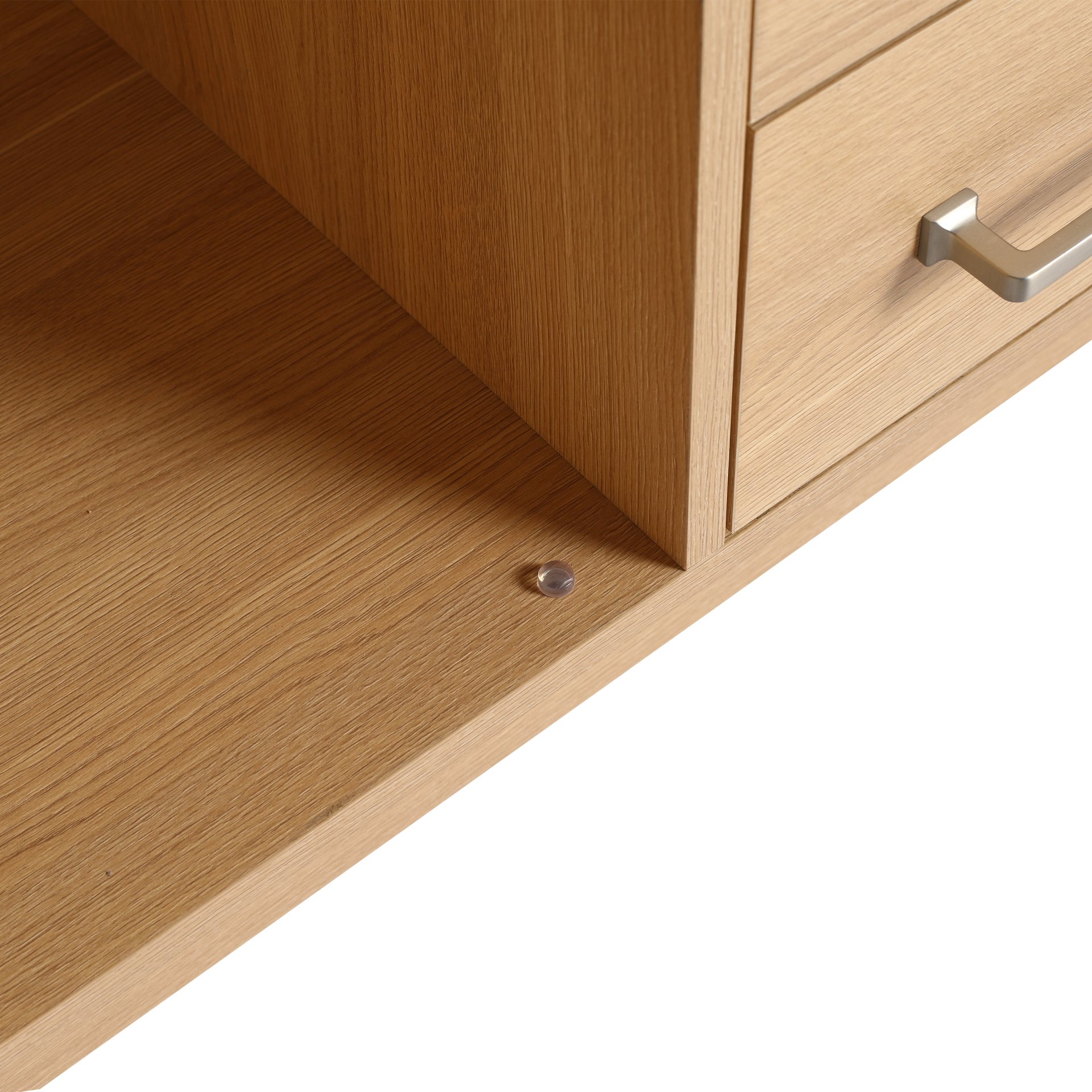 Original 48" Freestanding Bathroom Vanity With Resin Sink Soft Closing Doors And Drawers Plywood Construction - Oak - Image 19