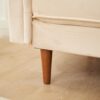 Modern Plush Comfort Loveseat - Beige - Image 5