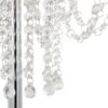 Droplet - Contemporary Floor Lamp - Polished Chrome / Clear - Image 4