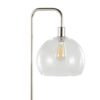 Metro - Contemporary Floor Lamp - Polished Nickel / Clear Seeded - Image 3