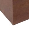 Rockwood - Cube Storage Ottoman With Tray - Distressed Saddle Brown - Image 4
