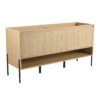 Modern Freestanding Bathroom Vanity With 4 Soft Close Cabinet Doors - Oak - Image 2
