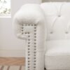 1 Seater Sofa - White - Image 20