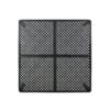 Modern Outdoor Dining Table With Woven Accents - Antique Matte Black - Image 6