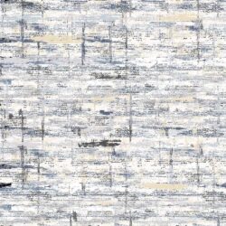 Macau - Non - Slip Accent Rug, Elegant - White / Gray
