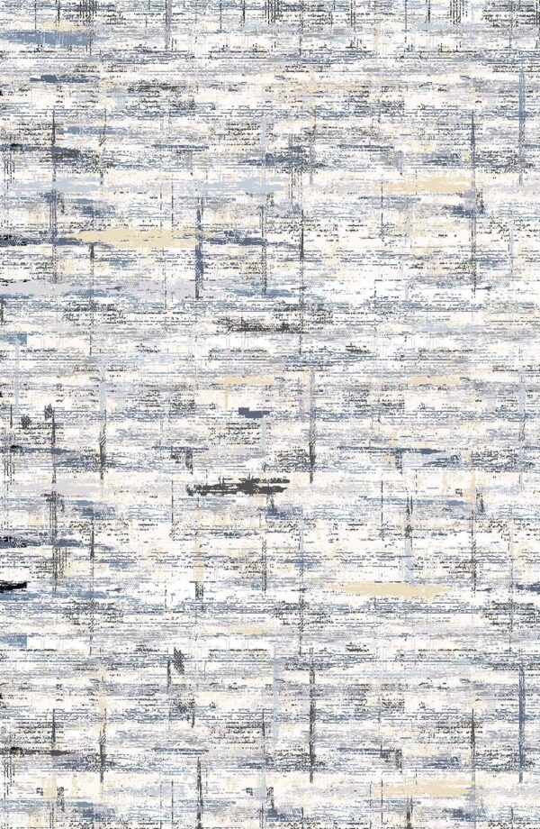 Macau - Non - Slip Accent Rug, Elegant - White / Gray