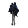 Outdoor Camping Chairs Folding Portable Adjustable Reclining Chair With Side Pockets & Cup Holder - Dark Blue - Image 12